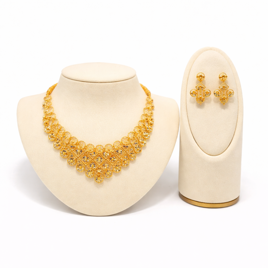 Necklace Set 22KT  26 G
