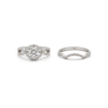 Diamond Ring  18 KT  GW-5.78 G   NW-5.46 G   CVD-0.71/0.91 CTS  VVS