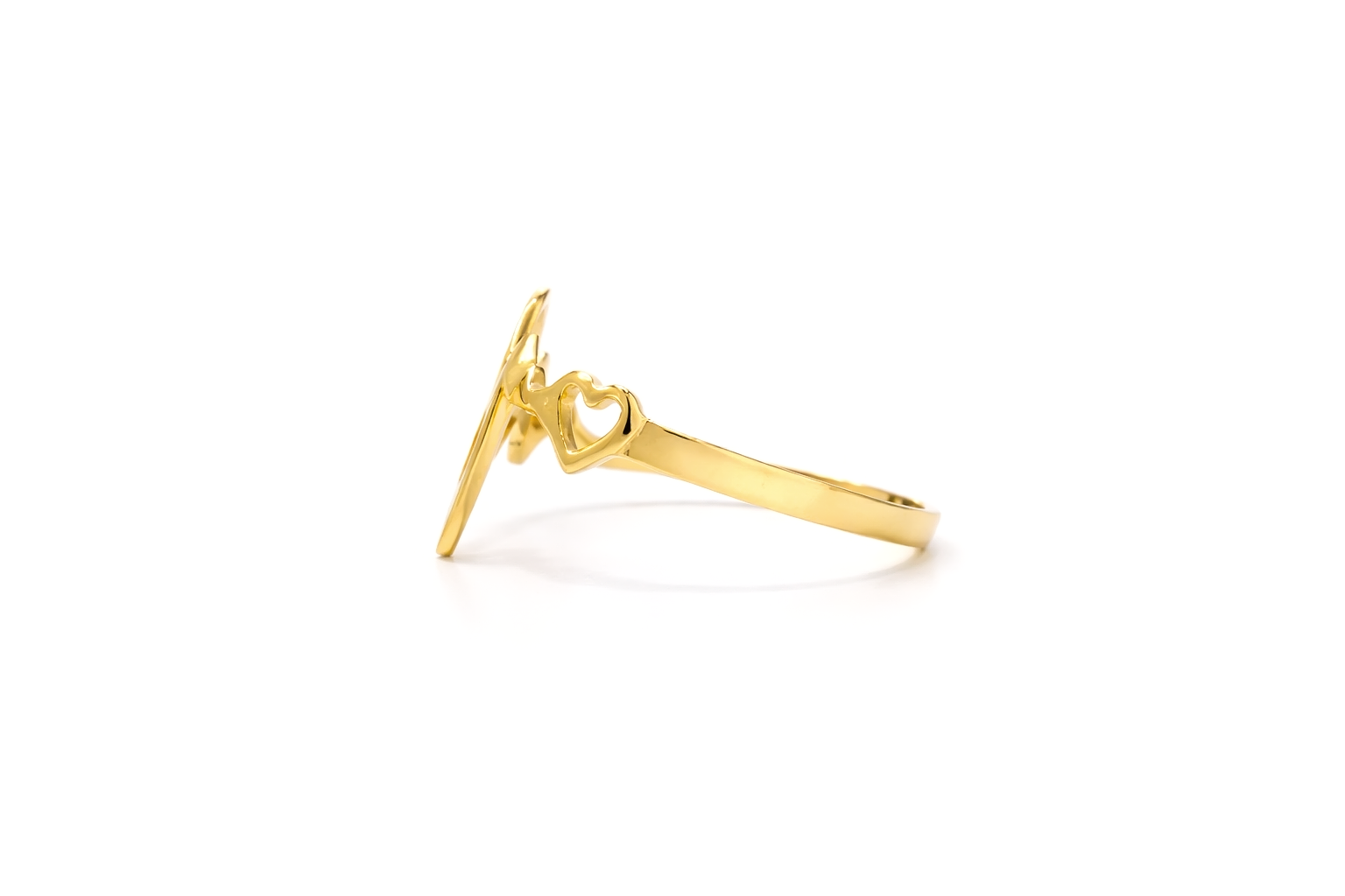 Gold Ring 18 KT  1.6 G