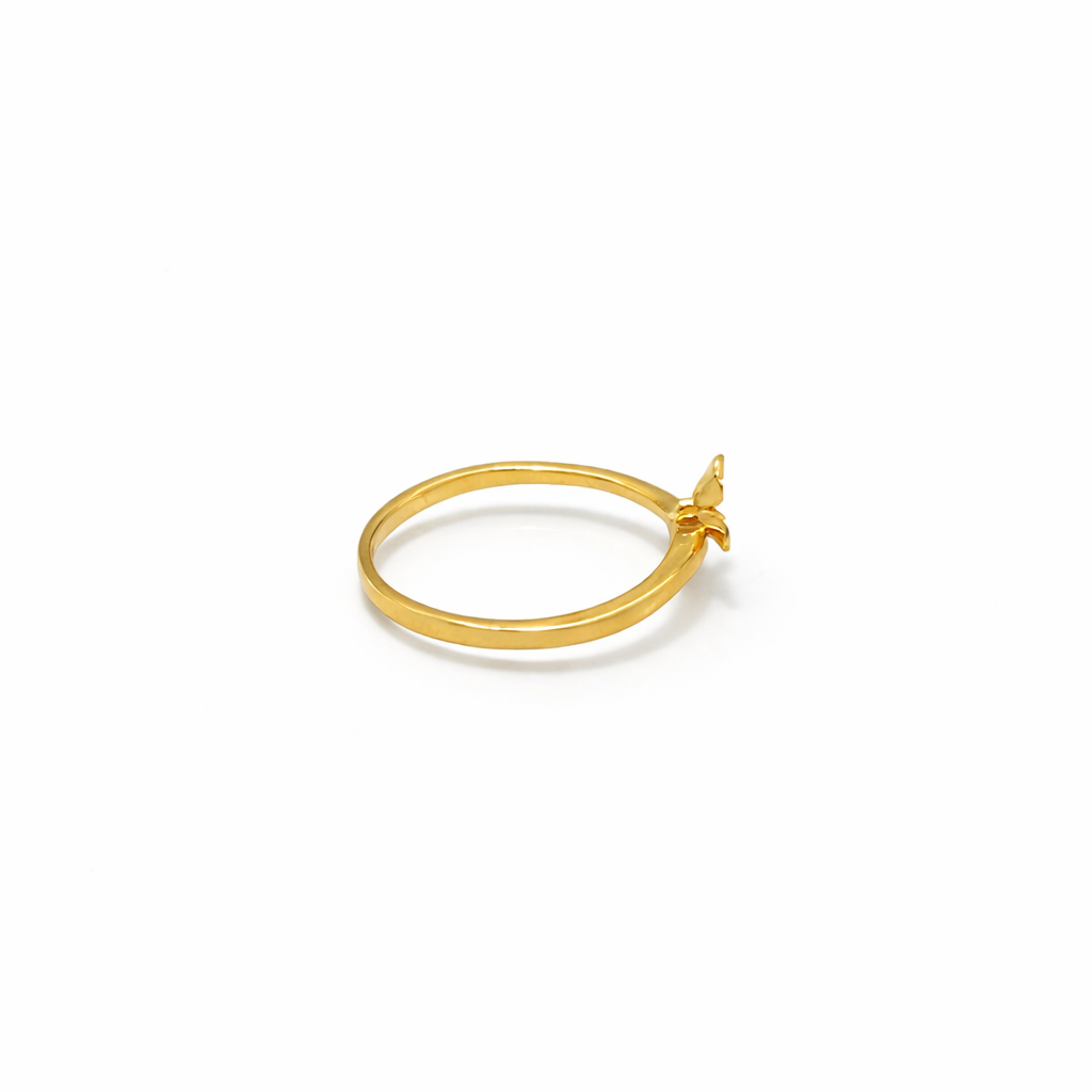 Gold Flower Ring 22KT 2G