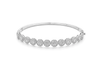 BANGLES 18 KT   GW-11.97 G   NW-11.41 G   CVD-2.79 CTS  VVS