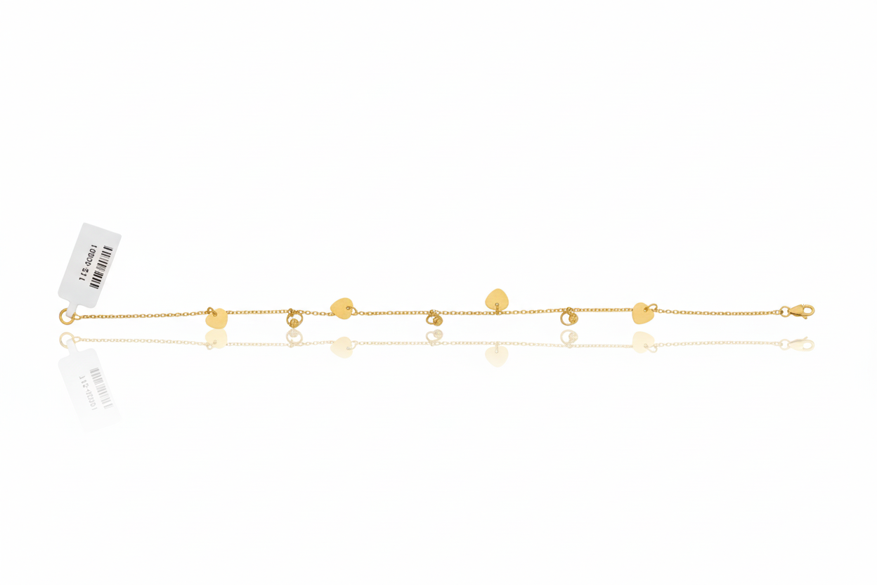 Gold Bracelets 22KT 1.8 G