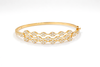 Diamond bangles  18 KT    GW-14.25 G   NW-13.73 G   CVD-2.64 CTS  VVS