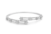 Diamond Bangles 18 KT  GW-11.75 G   NW-11.31 G   CVD-2.19 CTS  VVS