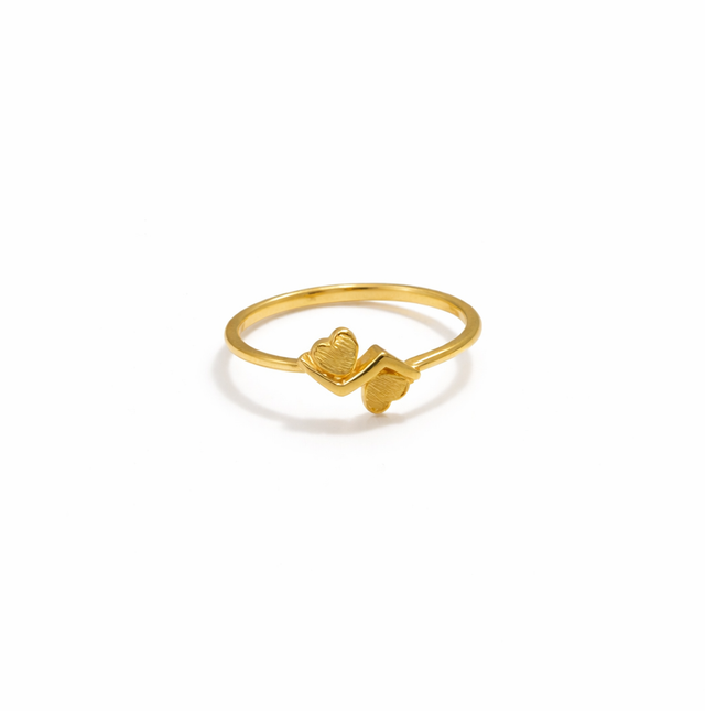 Heart Shape Ring 22KT  2.2 G