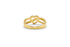 Diamond Gold Ring  18 KT  GW-4.43 G   NW-4.4 G   CVD-0.17 CTS  VVS
