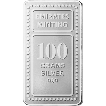 Silver 100 G Bar