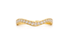 Diamond Gold Ring 18 KT  GW-2.15 G   NW-2.1 G   CVD-0.25 CTS  VVS