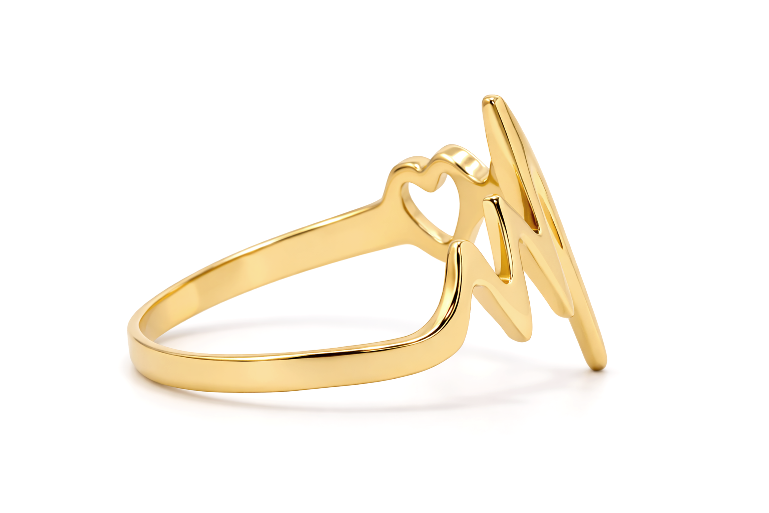 Gold Ring 18 KT  1.6 G