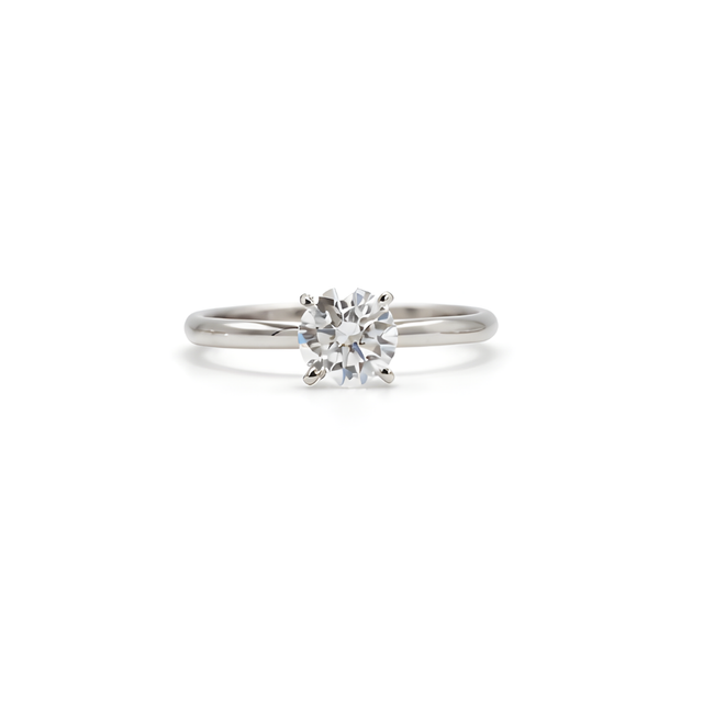 Diamond Ring 18 KT   GW-3.61 G   NW-3.32 G   CVD-0.54/0.91 CTS  VVS