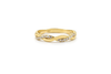 Diamond Gold Ring 18 KT  GW-3.38 G   NW-3.34 G   CVD-0.19 CTS    VVS