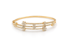 Diamond Bangles 18 KT  GW-12.25 G   NW-11.79 G   CVD-2.3 CTS  VVS