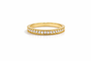 Diamond Gold Ring  18 KT   GW-3.6 G   NW-3.56 G   CVD-0.22 CTS  VVS