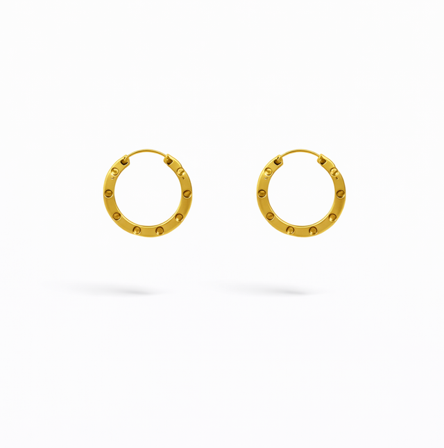 Gold Earrings 22KT 3 G