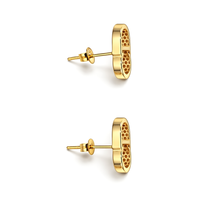 Gold Earrings Top’s 18 KT 1.5 G