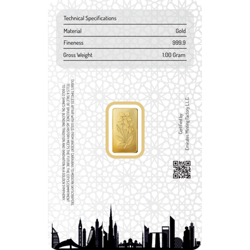 Gold 1 G Bar