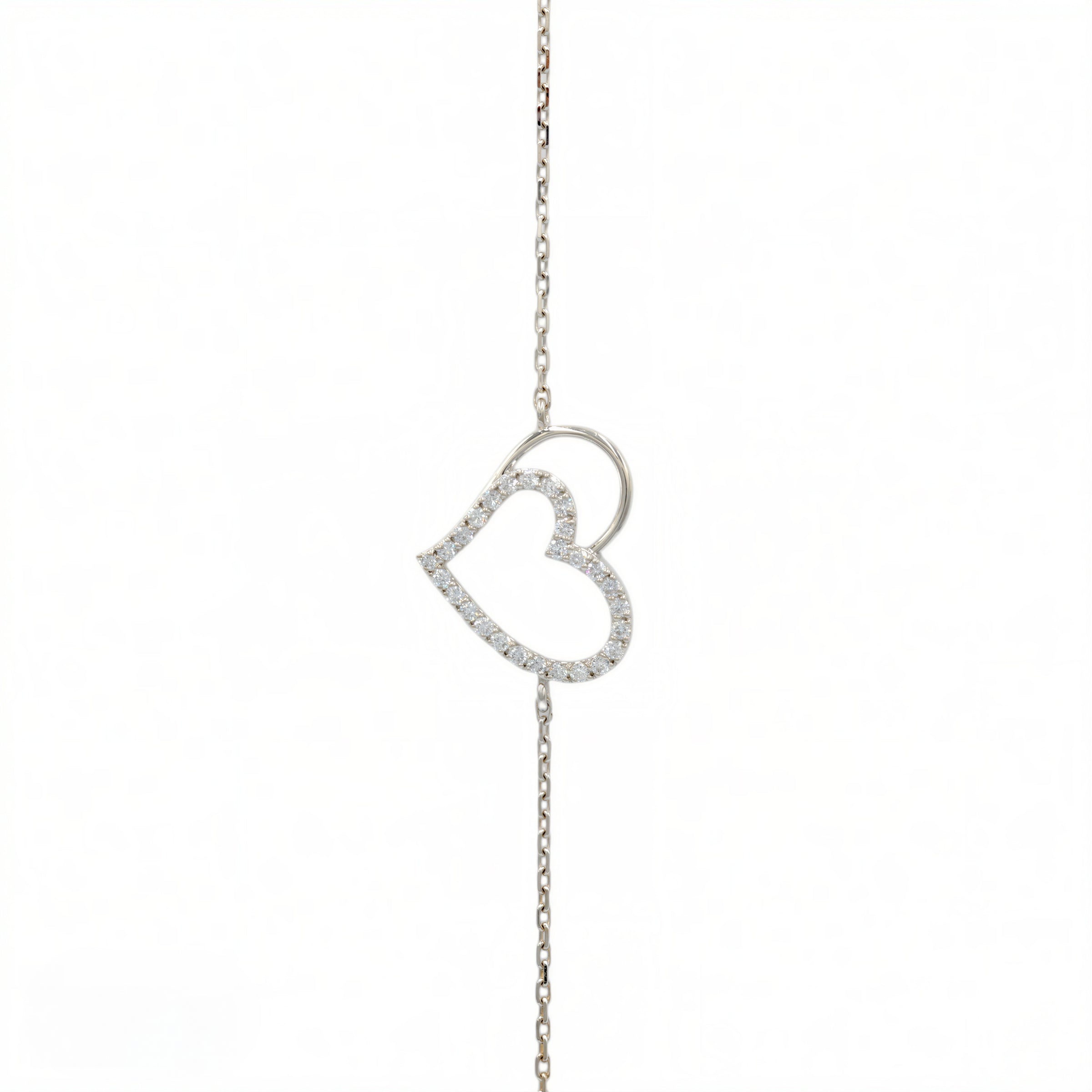 Diamond Bracelets 18 KT  GW-2.21 G   NW-2.15 G   CVD-0.32 CTS   VVS