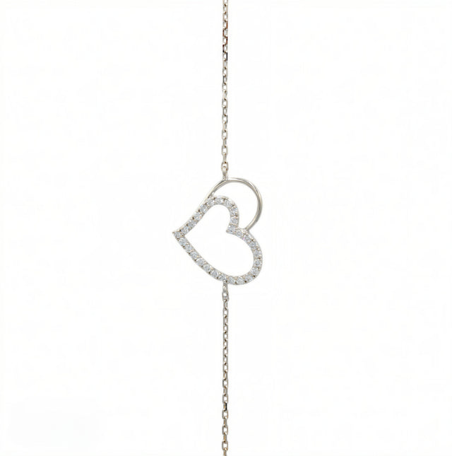Diamond Bracelets 18 KT  GW-2.21 G   NW-2.15 G   CVD-0.32 CTS   VVS