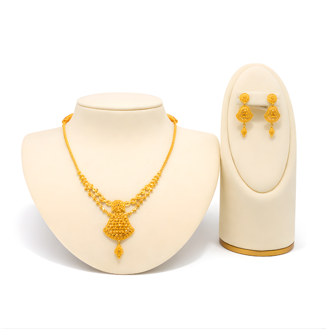 Necklace Set 22 KT 16.5 G