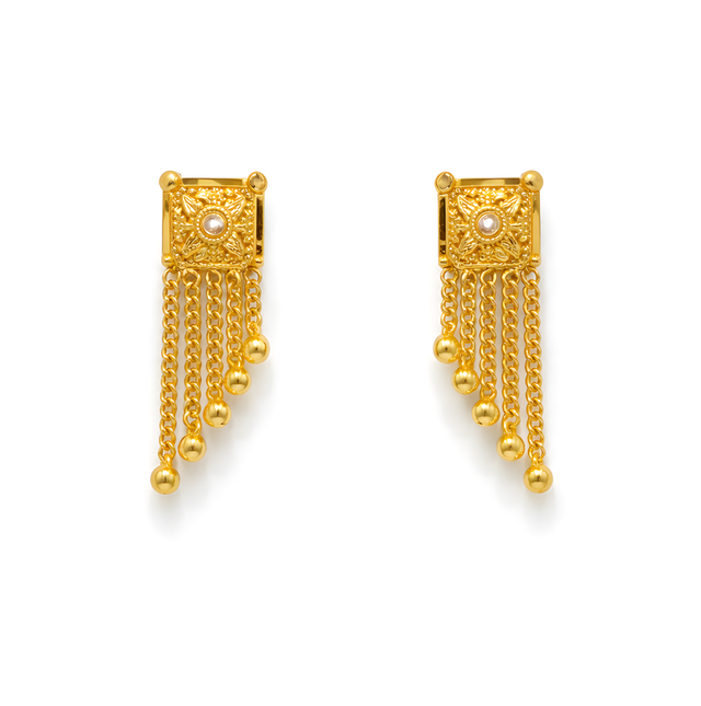 Gold Earrings 22KT 3.3 G