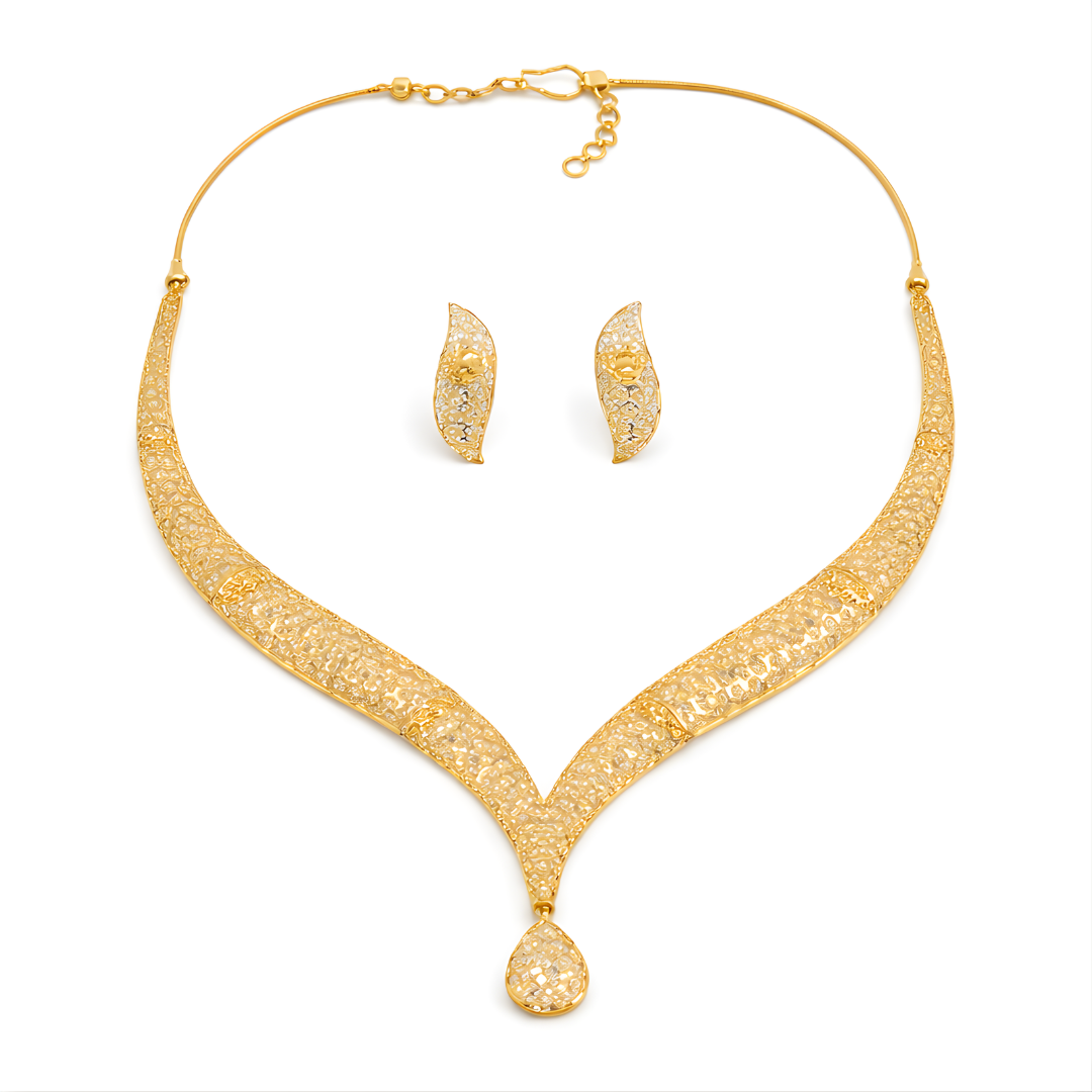Necklace Set 22KT 20.1 G