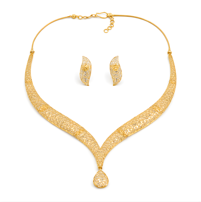 Necklace Set 22KT 20.1 G
