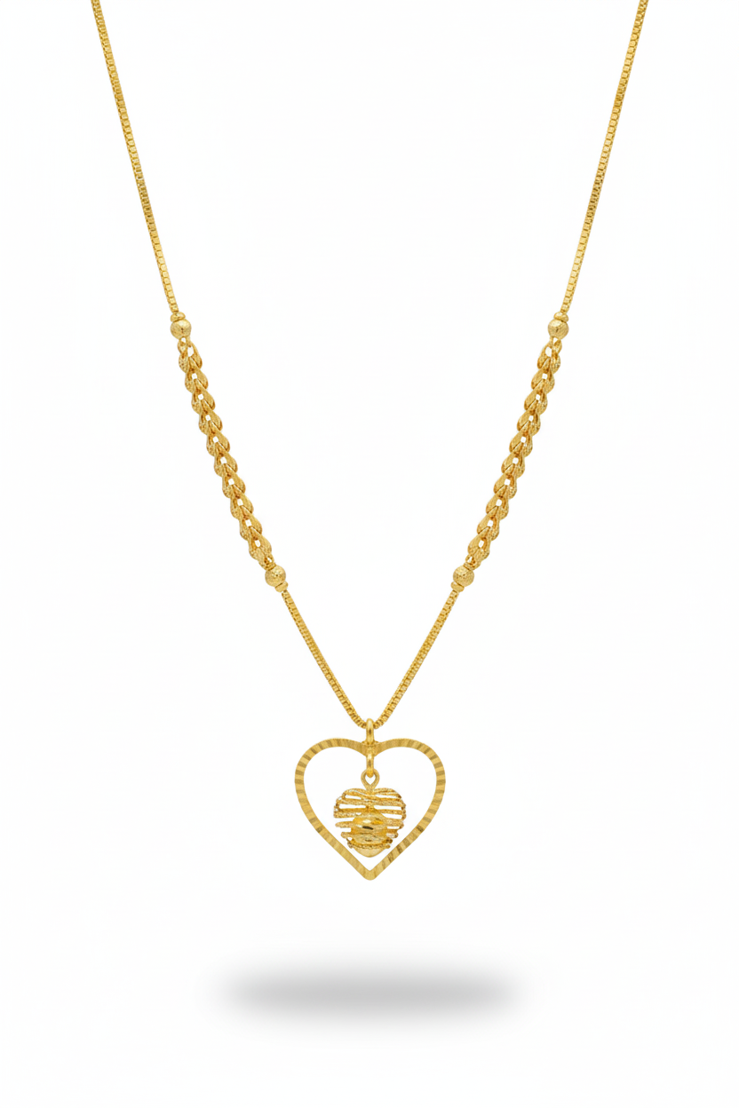 Gold Chain 22 KT   9.2 G