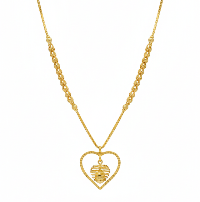 Gold Chain 22 KT   9.2 G