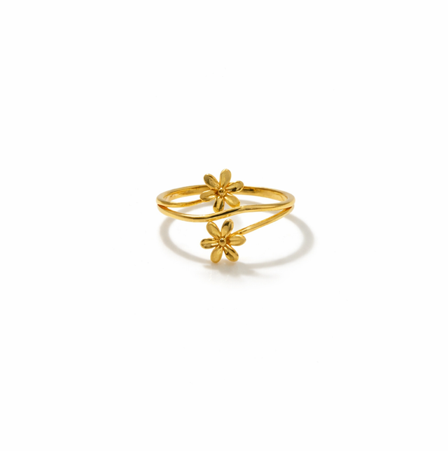Flower Ring 22KT 2.2 G