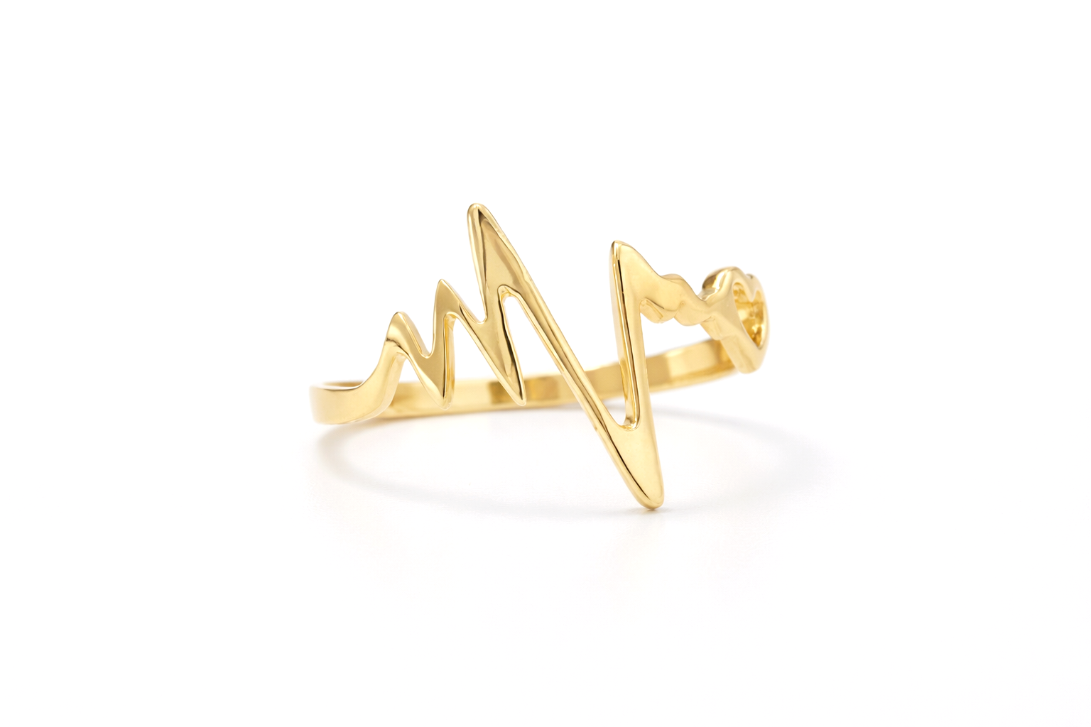 Gold Ring 18 KT  1.6 G