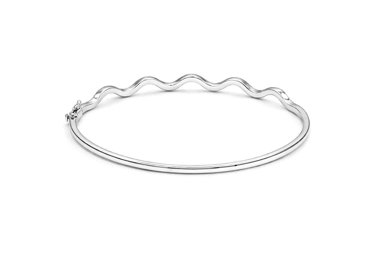 Diamond Bangles 18 KT   GW-10.70 G  NW-10.5 G   CVD-0.97 CTS  VVS