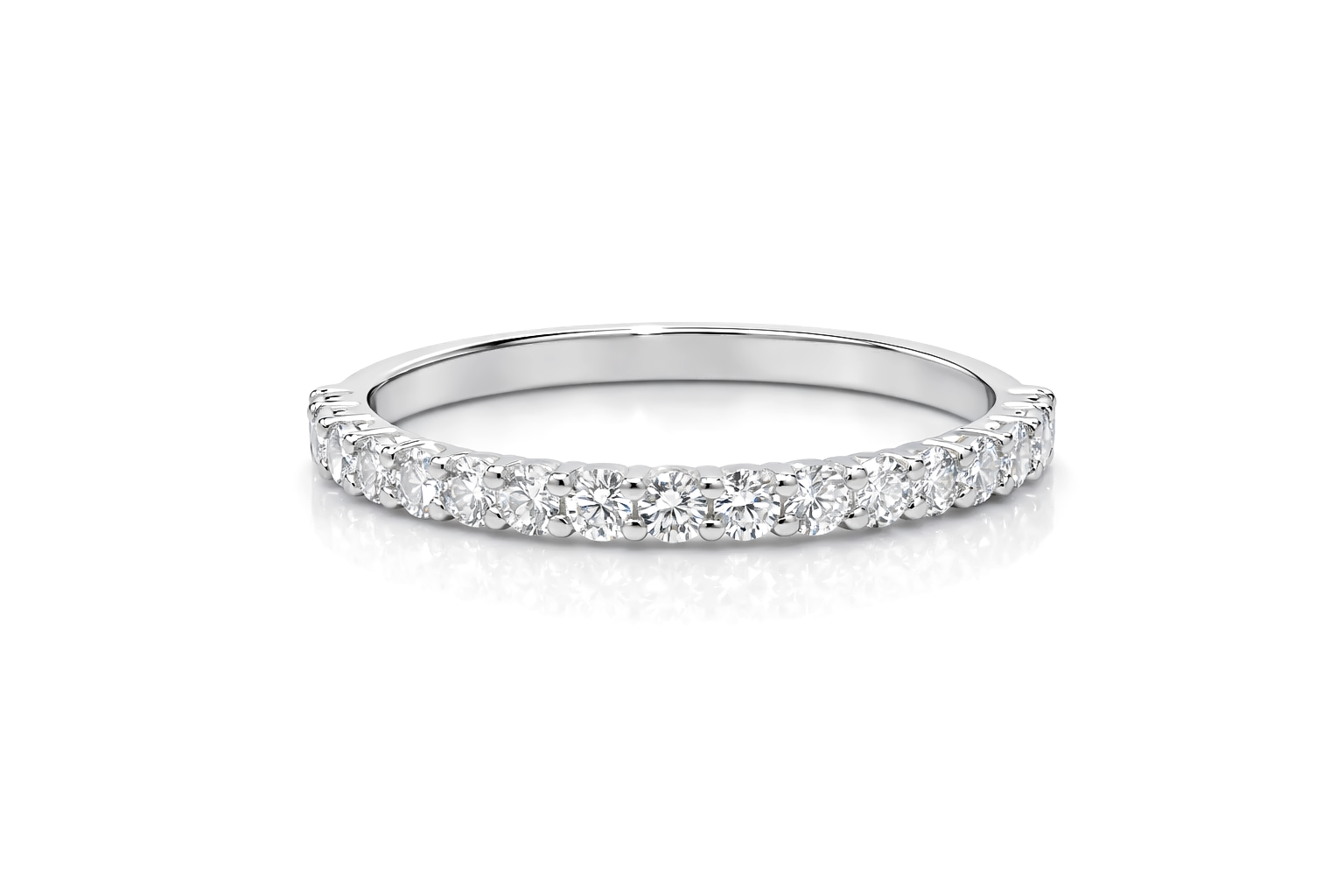 Diamond Ring 18 KT    GW-1.56 G   NW-1.46 G   CVD-0.5 CTS  VVS