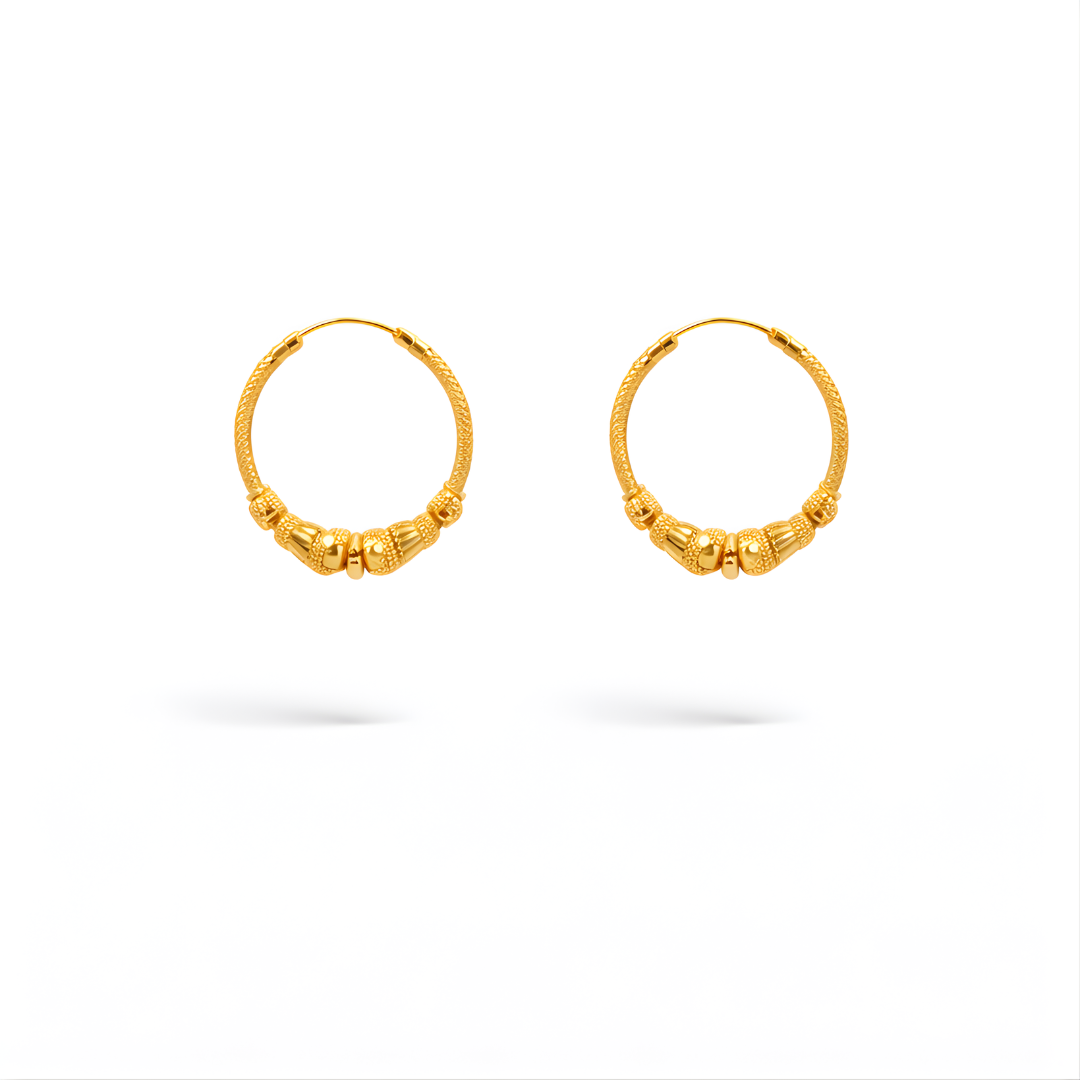 Gold Earrings  22KT 7 G