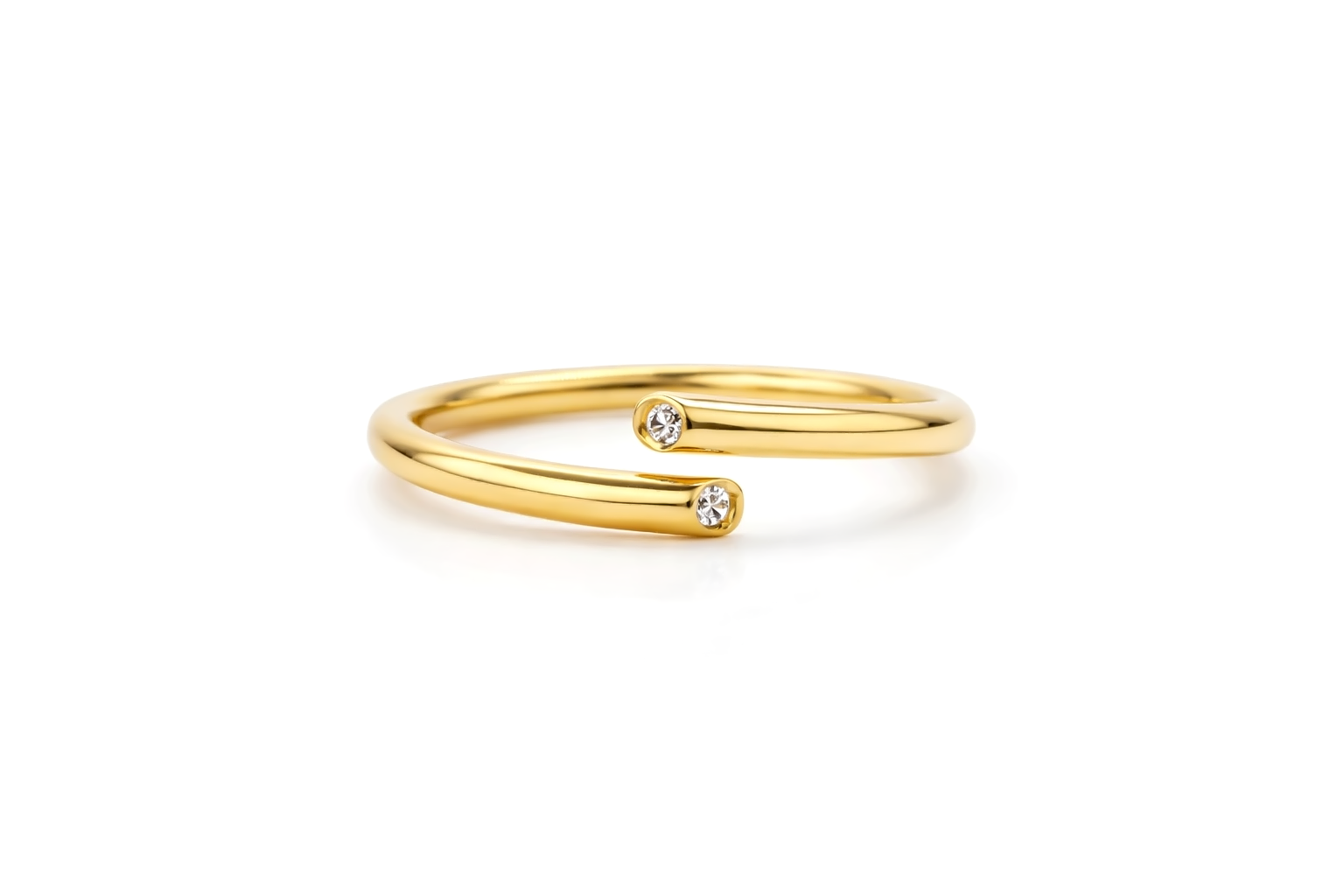 Diamond Gold  Ring18 KT  GW-2.64 G   NW-2.64 G   CVD-0.02 CTS  VVS