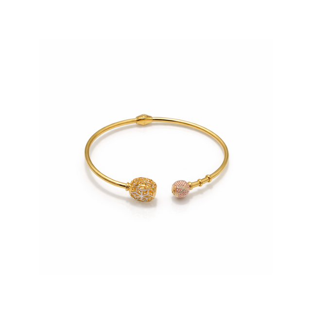Gold Bangles 22KT 8.9 G