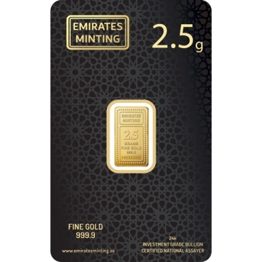 Gold 2.5 G Bar