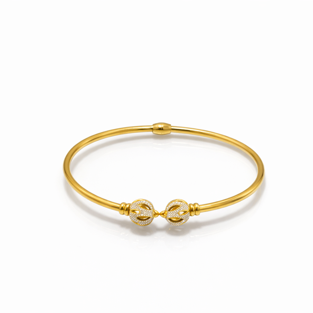 Gold Bangles 22KT 9.1 G
