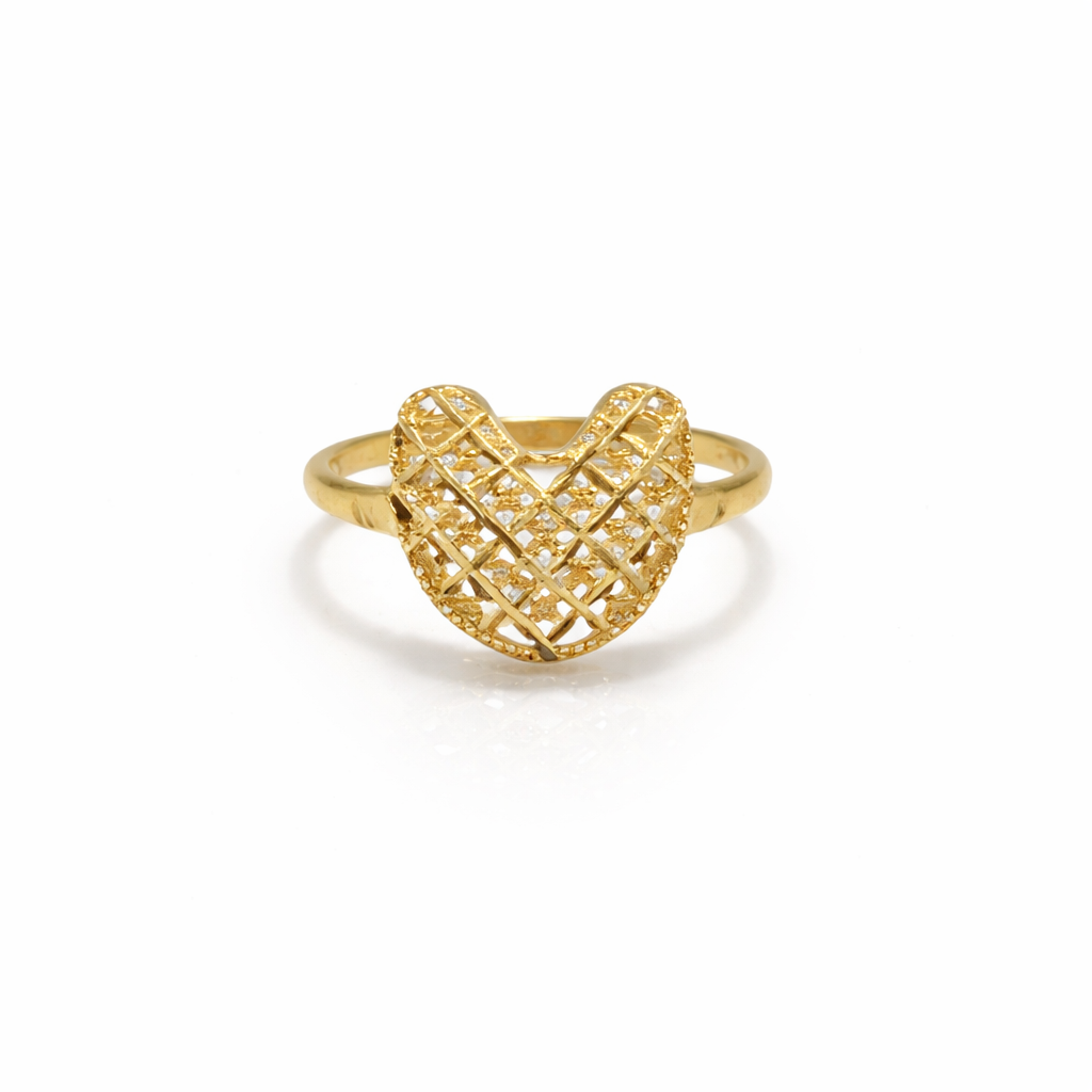 Heart Shape Ring  22KT 2.4 G