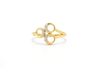 Diamond Gold Ring 18 KT   GW-1.74 G   NW-1.72 G   CVD-0.09 CTS  VVS
