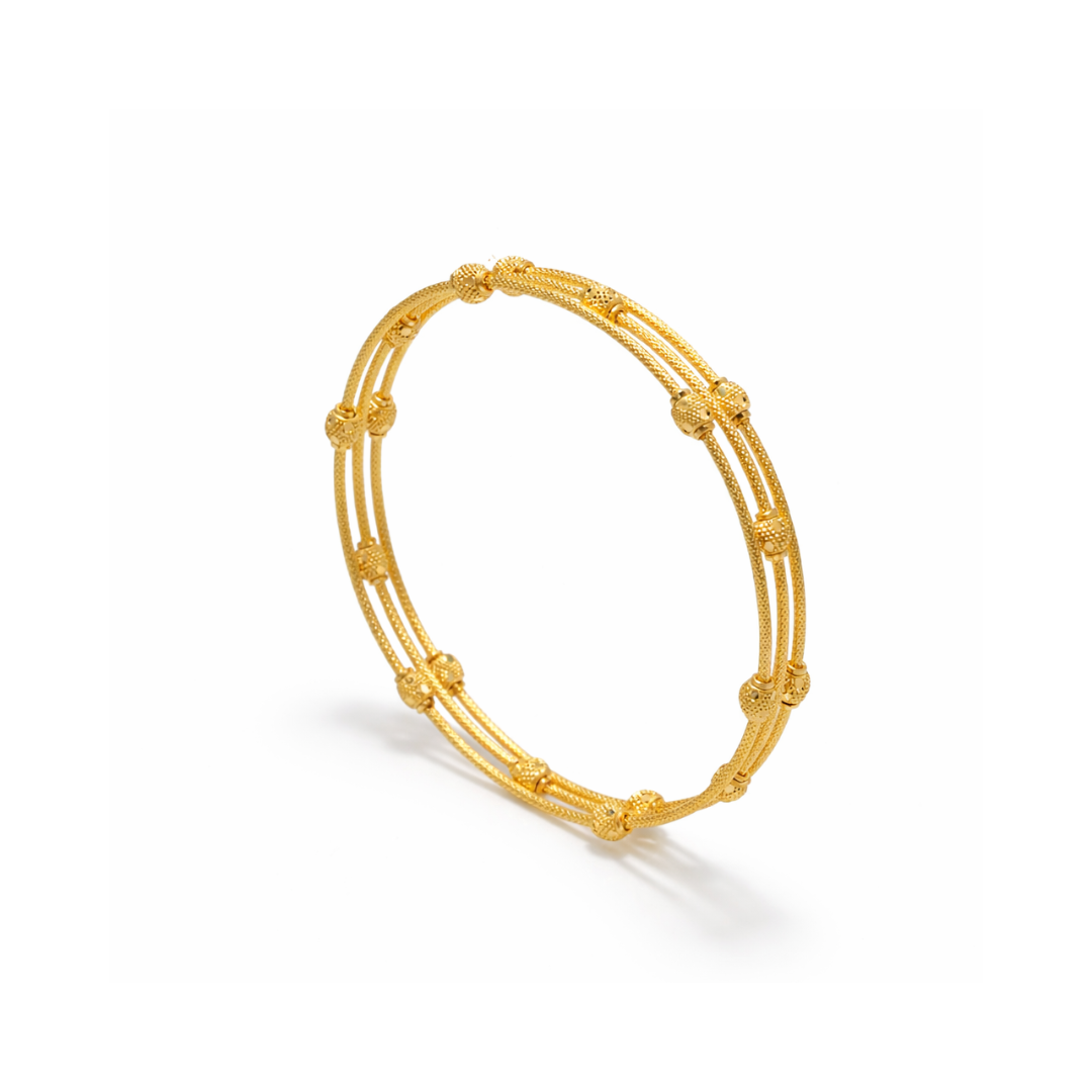 Gold Bangles 22KT 14.7 G