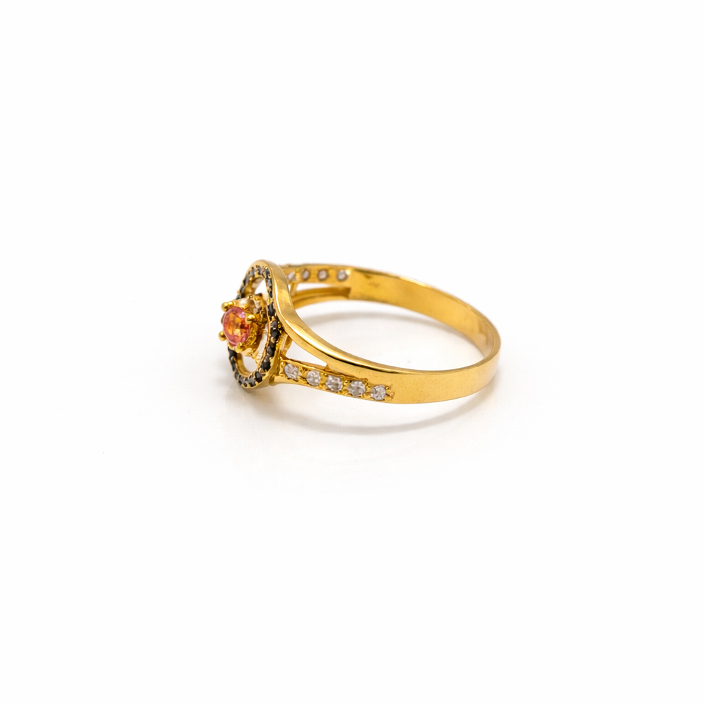 Black Gold Ring 22KT   1.9 G