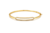 Diamond Bangles 18 KT  GW-11.37 G   NW-11.27 G   CVD-0.49 CTS   VVS