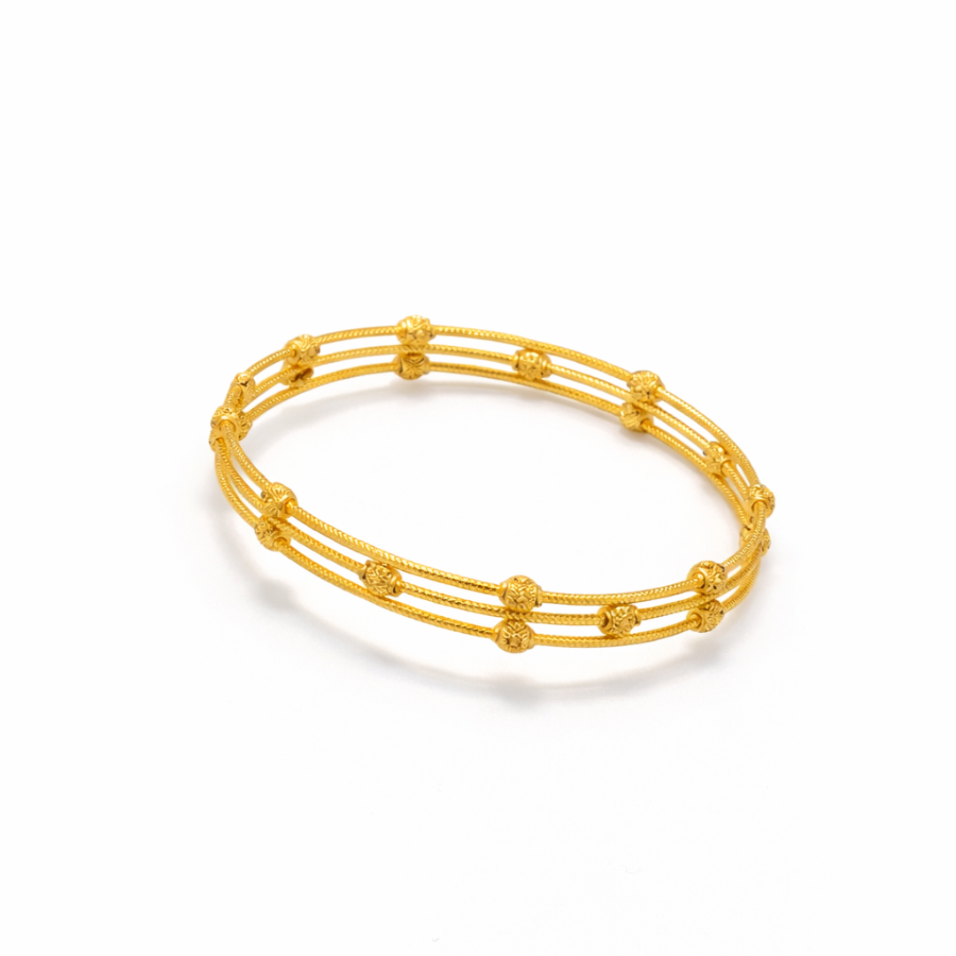 Gold Bangles 22KT 14.7 G