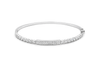 Diamond Bangles 18 KT GW- 9.8 G   NW-9.59 G   CVD-1.03 CTS  VVS