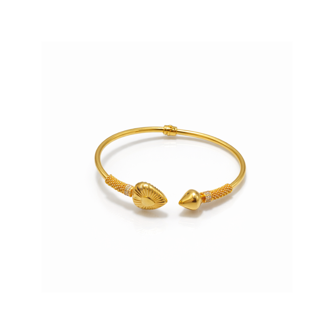 Gold Bangles 22KT 12.7 G