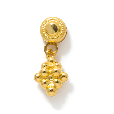 Gold Earrings 22KT 2 G