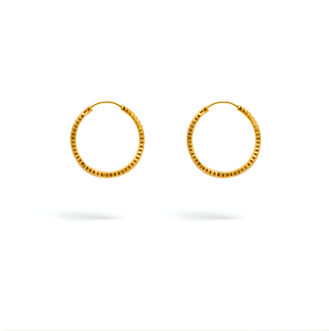 Gold Earrings  22KT 3.4 G