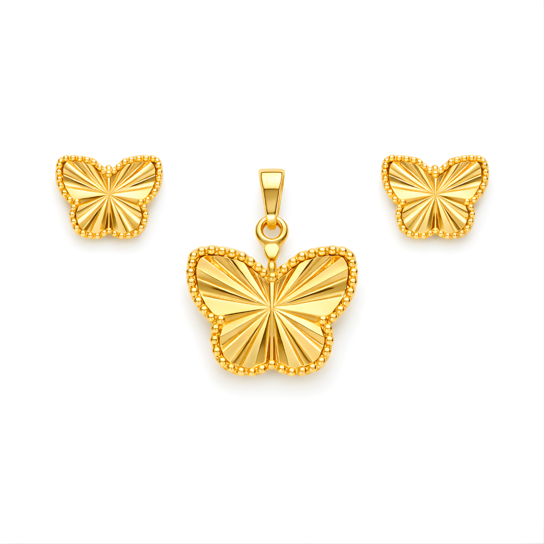 Locket Set 18 KT 1.6 G