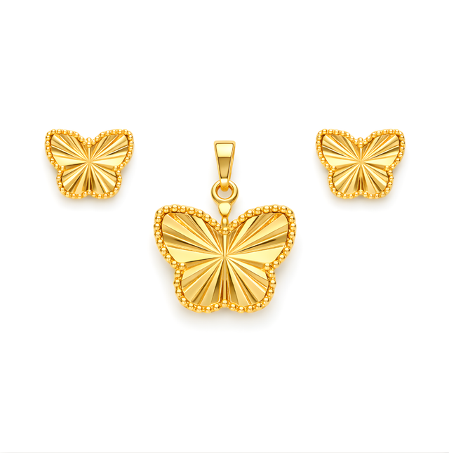 Locket Set 18 KT 1.6 G