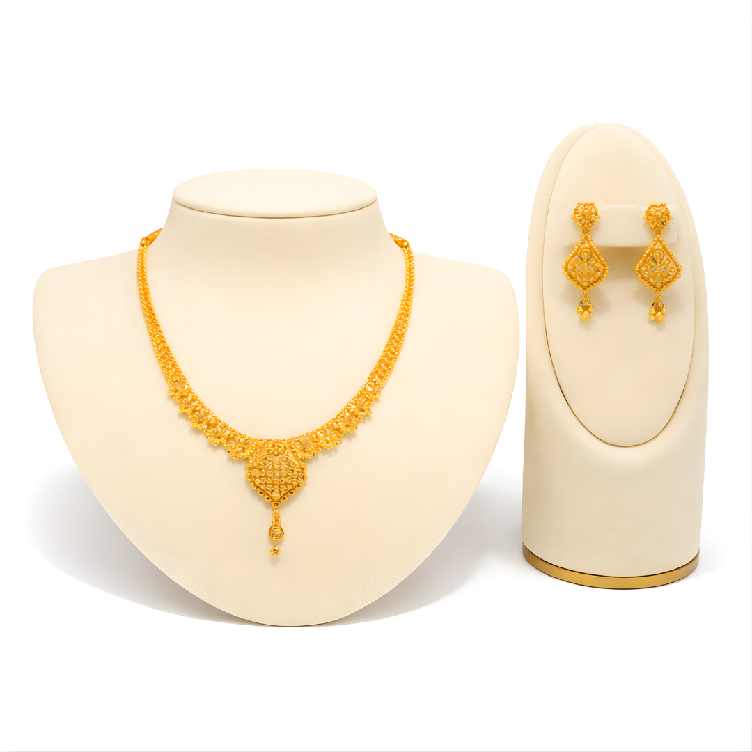 Necklace Set 22KT 18.3 G